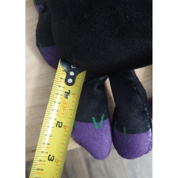 Kellytoy Spider Vampire Buttons Orange Black Purple Plush Halloween - Picture 10 of 10